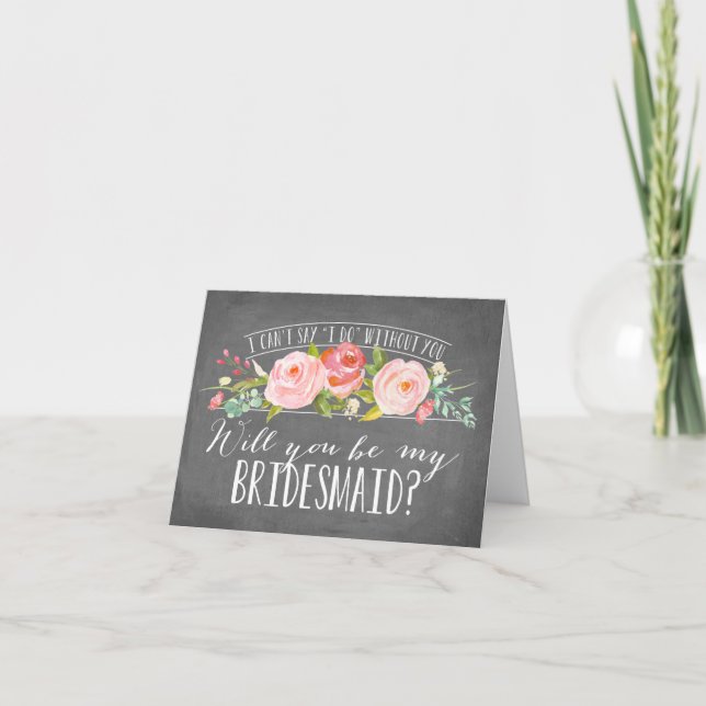Invitation  | Bridesmaid (Devant)