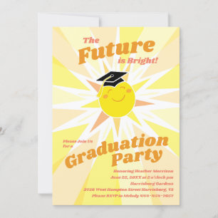 Invitation Bright Future Graduation Party
