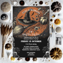 Broomstick Chapeau Hocus Pocus Fête Sorcière Vinta
