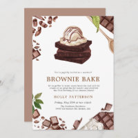Brownie Bake | Cuisson à thème ménager Invitati