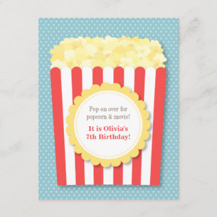Invitation Bruit au-dessus de fête d'anniversaire de soirée