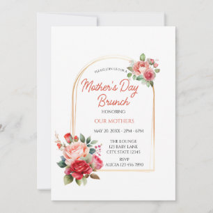 Invitation Brunch de la fête des mères