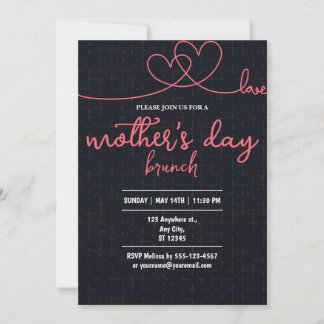 Invitation Brunch de la Fête des mères
