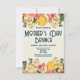 Invitation Brunch de la Fête des mères
