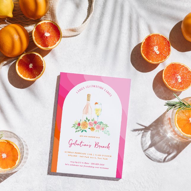 Invitation Brunch de la Saint-Galentin (Créateur téléchargé)