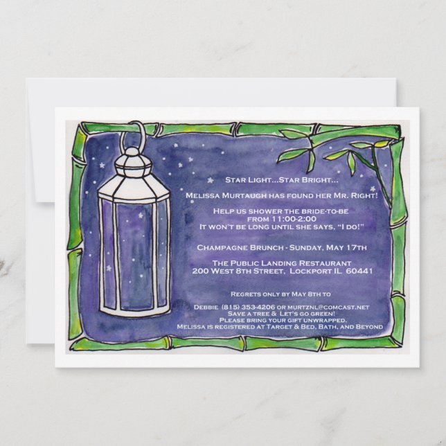 Invitation Brunch de Murtaugh Champagne (Devant)