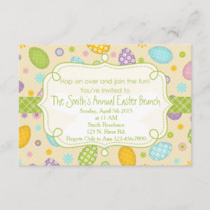 Invitation Brunch de Pâques