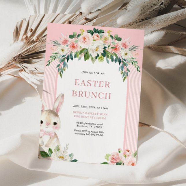 Invitation Brunch de Pâques (Créateur téléchargé)