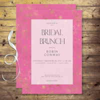 Brunch nuptial minimaliste moderne Parties scintil