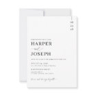 Budget Mariage simple et élégant