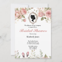 Budget Purple Florals Bridgerton Bridal Shower