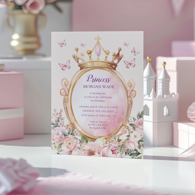 Invitation budgétaire pour l'anniversaire de la pe (Créateur téléchargé)