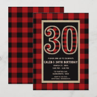 Buffle rouge rustique noir plaqué 30e 30 Anniversa