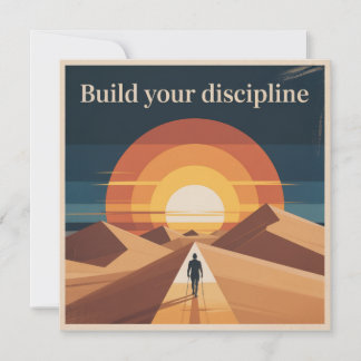 Invitation Build Your Discipline