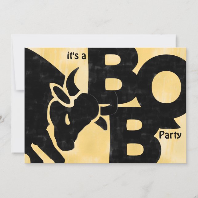 Invitation BULL BBQ (Devant)