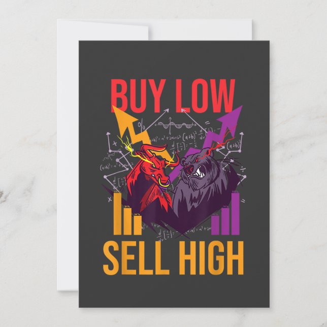 INVITATION BULL MARKET ACHETER FAIBLE VENDRE HAUT MARCHÉ STOC (Devant)