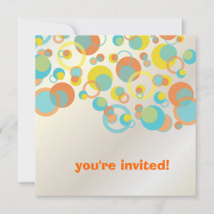 Invitation Bulles de morue/Invitations contemporaines