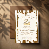 Bun au four fête de bébé