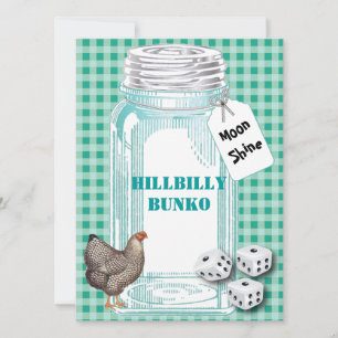 Invitation Bunko - Style champêtre ou Hillbilly