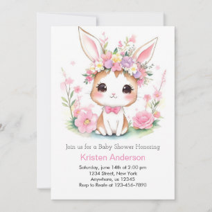 Invitation Bunny Dreams : Une douche de bébé personnalisée