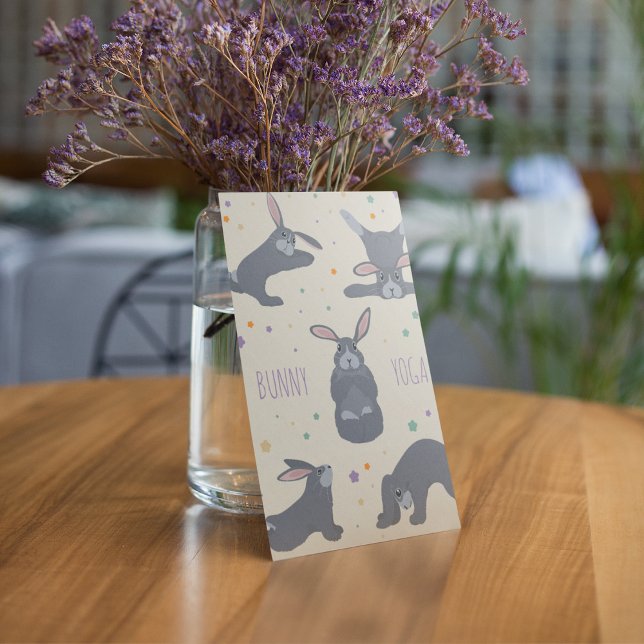 Invitation Bunny Yoga (Créateur téléchargé)