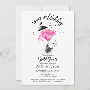 Invitation Buvez jusqu'à la dernière goutte Réception de mari