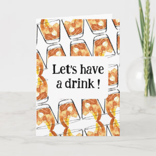 Invitation Buvons un verre !