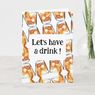 Invitation Buvons un verre !