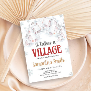 Invitation Cadeau de bébé pour tout le village