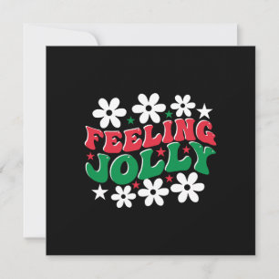 Invitation Cadeau de Noël Sentiment Joyeux