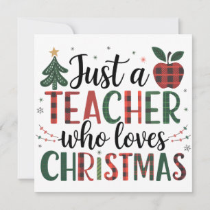 Invitation Cadeau pour Enseignant Juste un Enseignant qui A