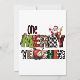 Invitation Cadeau pour Enseignant Un Enseignant Joyeux
