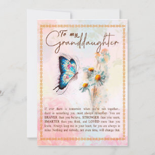 Invitation Cadeaux de petite-fille De la famille de grand-p