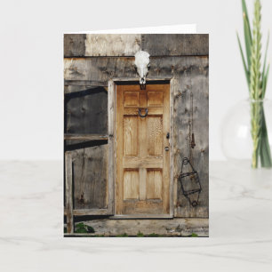 Invitation Cadeaux de porte rustiques