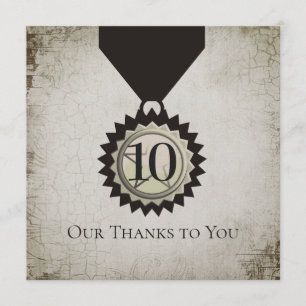 Invitation Cadeaux en pierre d'anniversaire âgés par Faux des