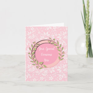 Invitation Cadre Floral Élégant : pour chaque occasion