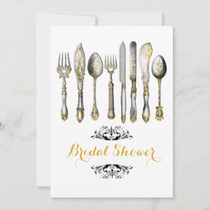 Invitation Cadre vintage pour le high tea