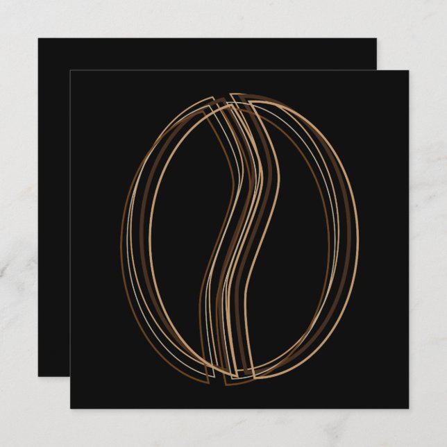 Invitation café (Devant / Derrière)