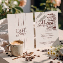 Café Ancien Bébé Baby Shower à la française