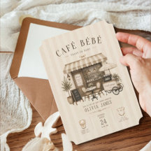 Cafe bebe fête de bébé mixte marron