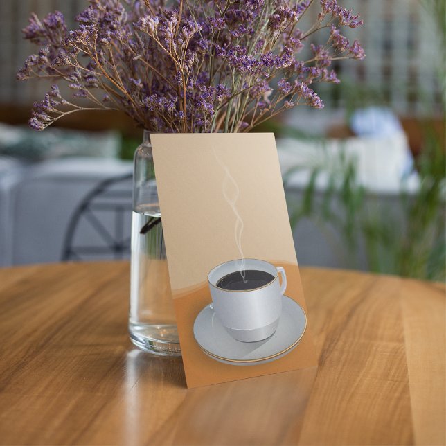 Invitation Café chaud vapeur (Créateur téléchargé)