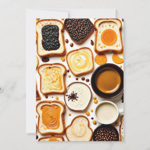Invitation café et toast
