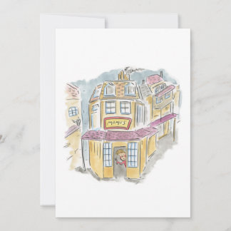 Invitation Cafe Momus, La Boheme