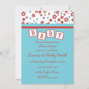 Invitation Calico Baby