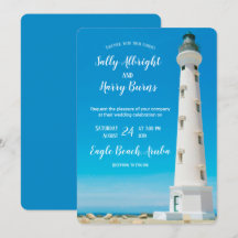 California Lighthouse Aruba Destination Wedding