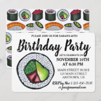 California Roll Japonais Food Sushi Anniversaire