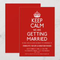 Calme Nous Nous Marions - Mariage