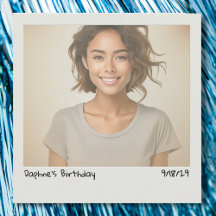 Caméra Instantané Vintage Retro Votre Photo Annive