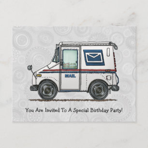 Invitation Camion Courrier