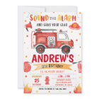 Camion d'incendie personnel fête d'anniversaire